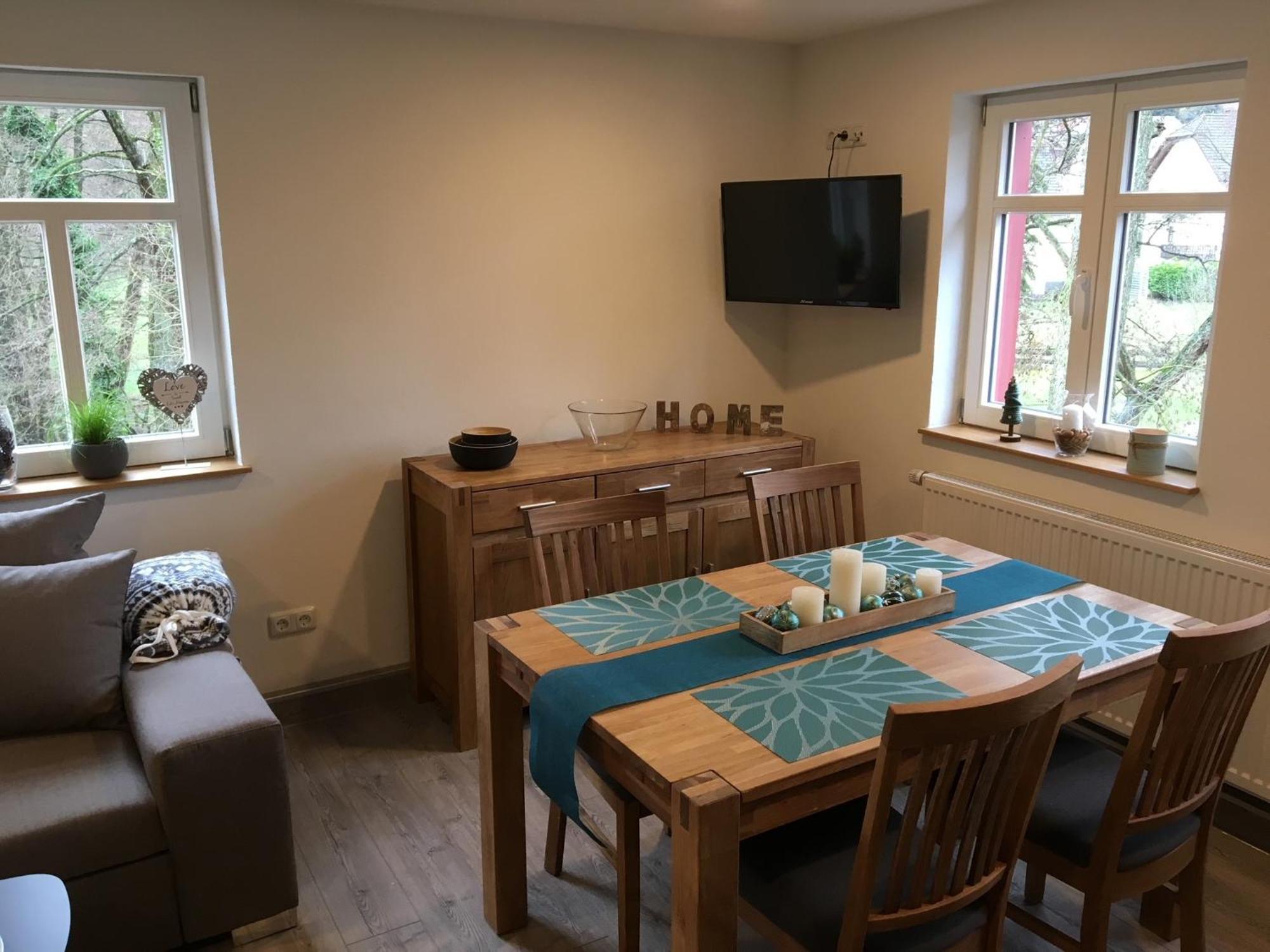Ferienwohnung Tiererlebnishof Obermuehle Biebergemund Экстерьер фото